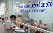 Xe cũ mua bán giấy tay, được cho, tặng có phải đăng ký biển số định danh?