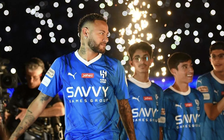 Neymar được chào đón hoành tráng tại Ả Rập Xê Út