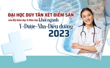 ĐH Duy Tân xét Điểm sàn của Bộ Giáo dục và Đào tạo khối ngành Y-Dược-Nha-Điều dưỡng 2023