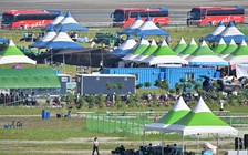 Hết nắng nóng đến bão, trại hướng đạo ở Hàn Quốc đối mặt 'thách thức thế kỷ'