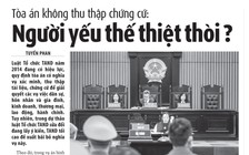 Cốt lõi ở năng lực thẩm phán và nền công vụ minh bạch