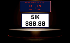 'Đại gia' giành giật biển số 'siêu VIP' 51K-888.88 của TP.HCM, chốt giá hơn 32 tỉ đồng
