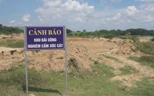 Bờ sông Chu ‘kêu cứu’ do nạn khai thác cát trái phép