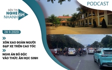 Nghe nhanh 6h: Xôn xao đoàn người đạp xe trên cao tốc | Nghi án bỏ độc vào thức ăn học sinh