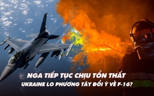 Xem nhanh: Ngày 556 chiến dịch, Nga tổn thất vì sai lầm cũ; Ukraine chưa yên tâm về F-16?