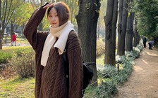 Mách nàng cách mặc áo len dáng dài xinh như các 'ulzzang' Hàn Quốc
