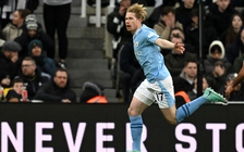 De Bruyne truyền cảm hứng giúp Man City ngược dòng quật ngã Newcastle