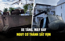 Cận cảnh hiện vật xe tăng, máy bay nguy cơ thành sắt vụn tại Huế