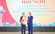 Hải Phòng: Chủ tịch UBND H.Tiên Lãng làm Phó bí thư Đảng ủy khối doanh nghiệp