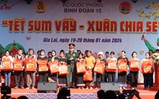 Vui xuân đón tết trên vùng biên giới