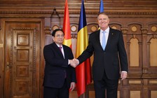 Thủ tướng Phạm Minh Chính hội kiến Tổng thống Romania Klaus Iohannis