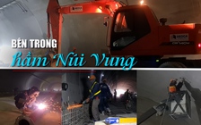 Cận cảnh hầm Núi Vung trước ngày thông xe cao tốc Cam Lâm - Vĩnh Hảo