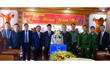 Bí thư Thành ủy Đà Lạt đi chúc tết cùng lãnh đạo Tỉnh ủy Lâm Đồng