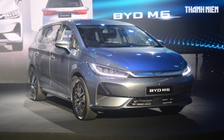 Ô tô điện 7 chỗ BYD M6 về Việt Nam, giá 756 triệu đồng