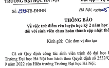 Nhiều sinh viên bị trừ điểm rèn luyện vì đăng ký giấy tờ nhưng không đến nhận