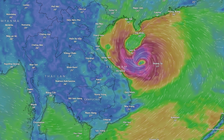 Bão số 6 khả năng đổ bộ Quảng Trị - Quảng Nam