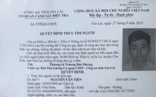 Lời khai của nghi phạm giết mẹ ruột ở Gia Lai rồi bỏ trốn