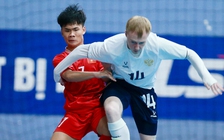 Ghi 2 bàn trong 2 phút cuối, U.19 futsal Việt Nam thắng sốc trước Nga