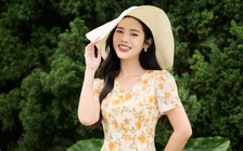 Đắm mình trong sắc thu cùng váy maxi thướt tha