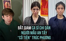 Bắt giam ca sĩ Chi Dân, người mẫu An Tây, TikToker Trúc Phương do liên quan ma túy