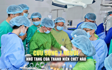 Cứu sống 7 người nhờ tạng hiến của thanh niên bị chết não