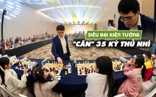 5 tiếng cân não giữa siêu đại kiện tướng Lê Quang Liêm và 35 kỳ thủ nhí