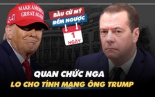 BẦU CỬ MỸ ĐẾM NGƯỢC: Quan chức Nga lo cho tính mạng ông Trump