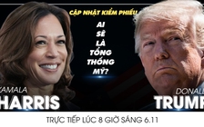 TRỰC TIẾP BẦU CỬ MỸ: Chờ kiểm phiếu, ông Trump hay bà Harris sẽ dẫn trước?