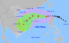 Bão số 7 liên tục đổi hướng, khả năng đổ bộ Quảng Nam - Quảng Ngãi