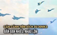 Người dân Hà Nội chiêm ngưỡng Su-30MK2 bắn đạn nhiễu, nhào lộn trên bầu trời