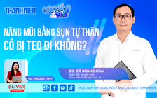 Nâng mũi bằng sụn tự thân có bị teo không? | BÁC SĨ ƠI!