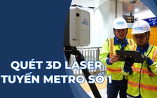 TP.HCM dùng máy bay không người lái quét 3D laser số hóa tuyến metro Bến Thành - Suối Tiên