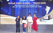 Kình ngư Huy Hoàng, Mỹ Tiên được vinh danh ở Vietnam Aquatics Awards 2024