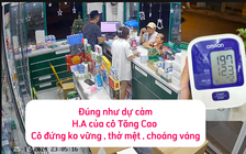 Nữ dược sĩ chăm sóc khách tận tình khi hỏi mua thuốc huyết áp lúc nửa đêm