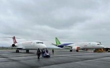 2 máy bay Trung Quốc tới Vân Đồn dự COMAC Airshow
