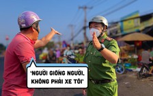 Bị bắt lỗi đi ngược chiều trước chợ đầu mối Thủ Đức: ‘Người giống người, không phải xe tôi’