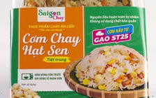 Sài Gòn Chay tung ra cơm chay hạt sen tiệt trùng