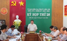 Đề nghị xem xét, thi hành kỷ luật nguyên Phó chủ tịch HĐND tỉnh Đắk Lắk