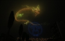 Tái hiện hình ảnh rồng nhà Lý, các địa danh nổi tiếng Hà Nội trên hồ Tây