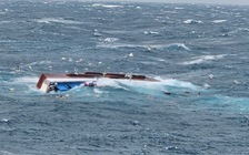5 thủy thủ người Việt được cứu trên tàu cá bị lật ở Hàn Quốc