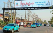 Taxi điện Xanh SM chính thức khai trương tại 'thành phố thiên đường' của Lào