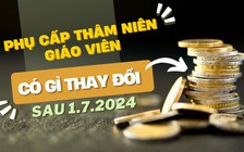 Phụ cấp thâm niên của giáo viên từ ngày 1.7.2024 có gì thay đổi?