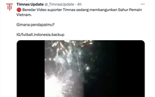 CĐV Indonesia ‘chơi xấu’, nửa đêm bắn pháo hoa vào khách sạn có đội tuyển Việt Nam