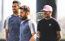 David Beckham bất ngờ xuất hiện trên sân tập Inter Miami, gặp những vị khách đặc biệt