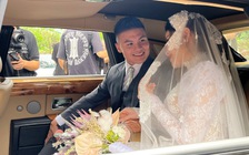 Khi Quang Hải tìm lại niềm vui, cô dâu Chu Thanh Huyền rạng ngời trong ngày cưới