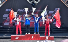 Đội Bình Định - Việt Nam về nhì tại giải đua thuyền máy F1 thế giới