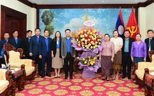 T.Ư Đoàn thăm, chúc tết cổ truyền Đại sứ quán Lào và Campuchia tại Việt Nam