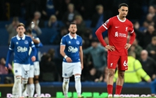 Thua Everton, hy vọng vô địch Ngoại hạng Anh của Liverpool tan dần