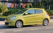 Mitsubishi Mirage 10 năm tuổi, xe số tự động hiếm có tầm giá 200 triệu đồng