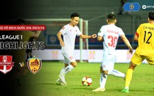 Highlight CLB Hải Phòng 0-0 CLB Quảng Nam | Vòng 18 V-League 2023-2024